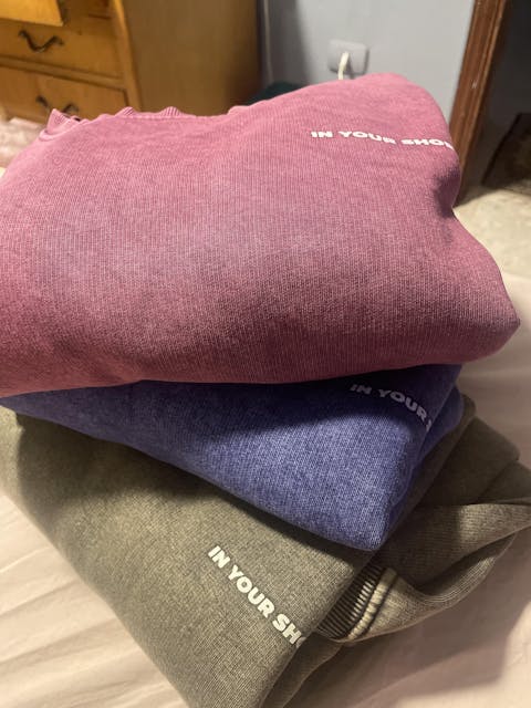 Burgundy Washed Crewneck