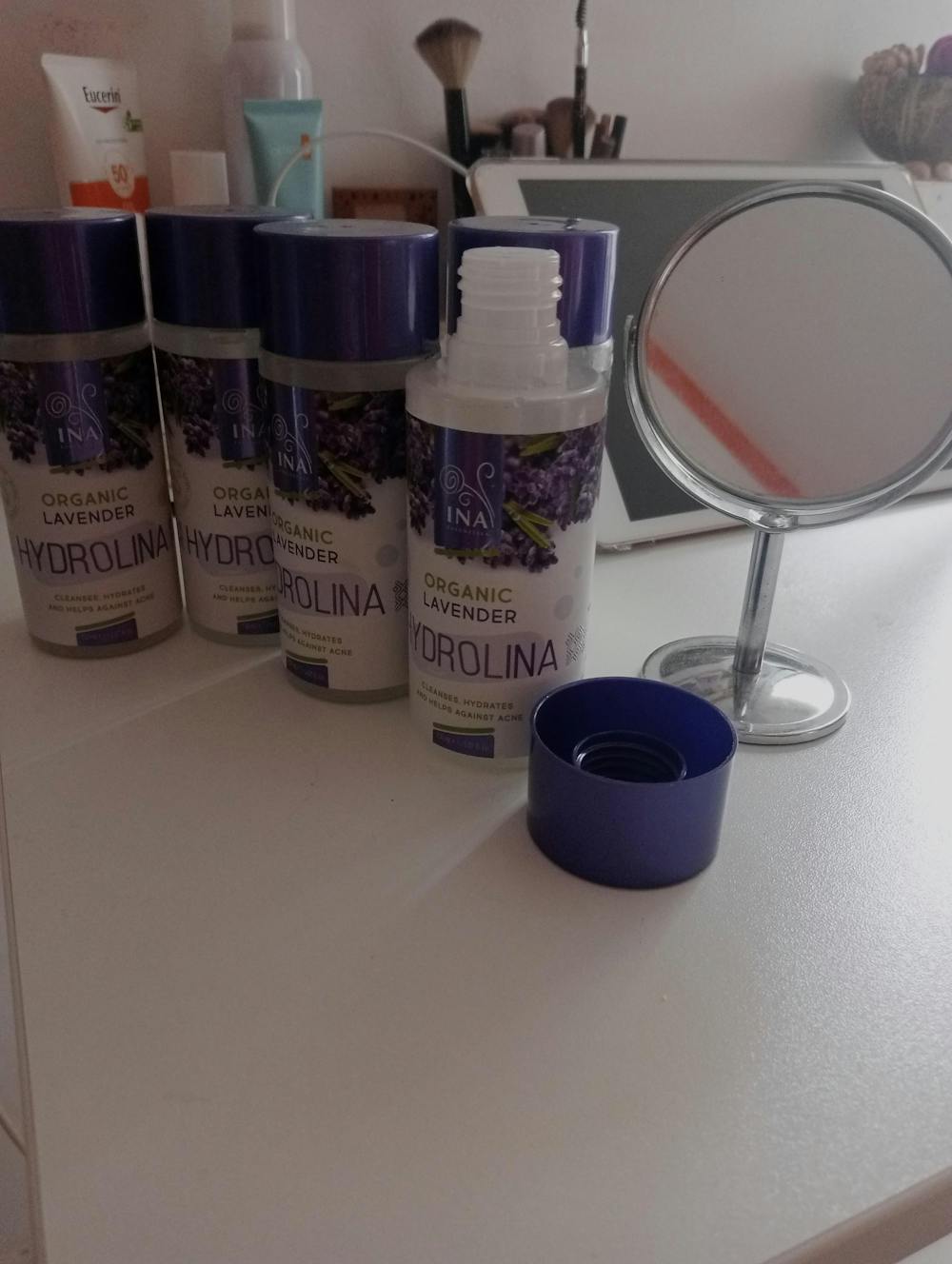 Agua de Lavanda Orgánica - Hydrolina para el Acné - Hidrolato de Lavanda