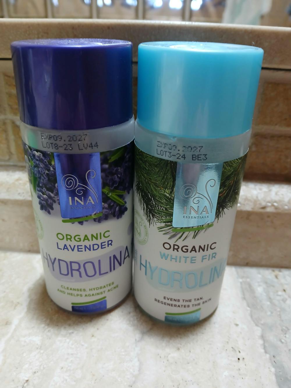 3x Hydrolina de lavanda para el acné