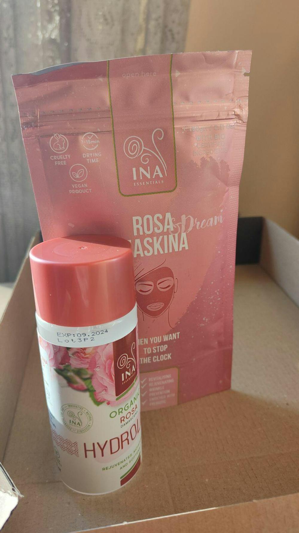 Maskina Ruža (60g) & Hidrolat Ruže - DIY kombinacija za NORMALNU do ZRELU kožu