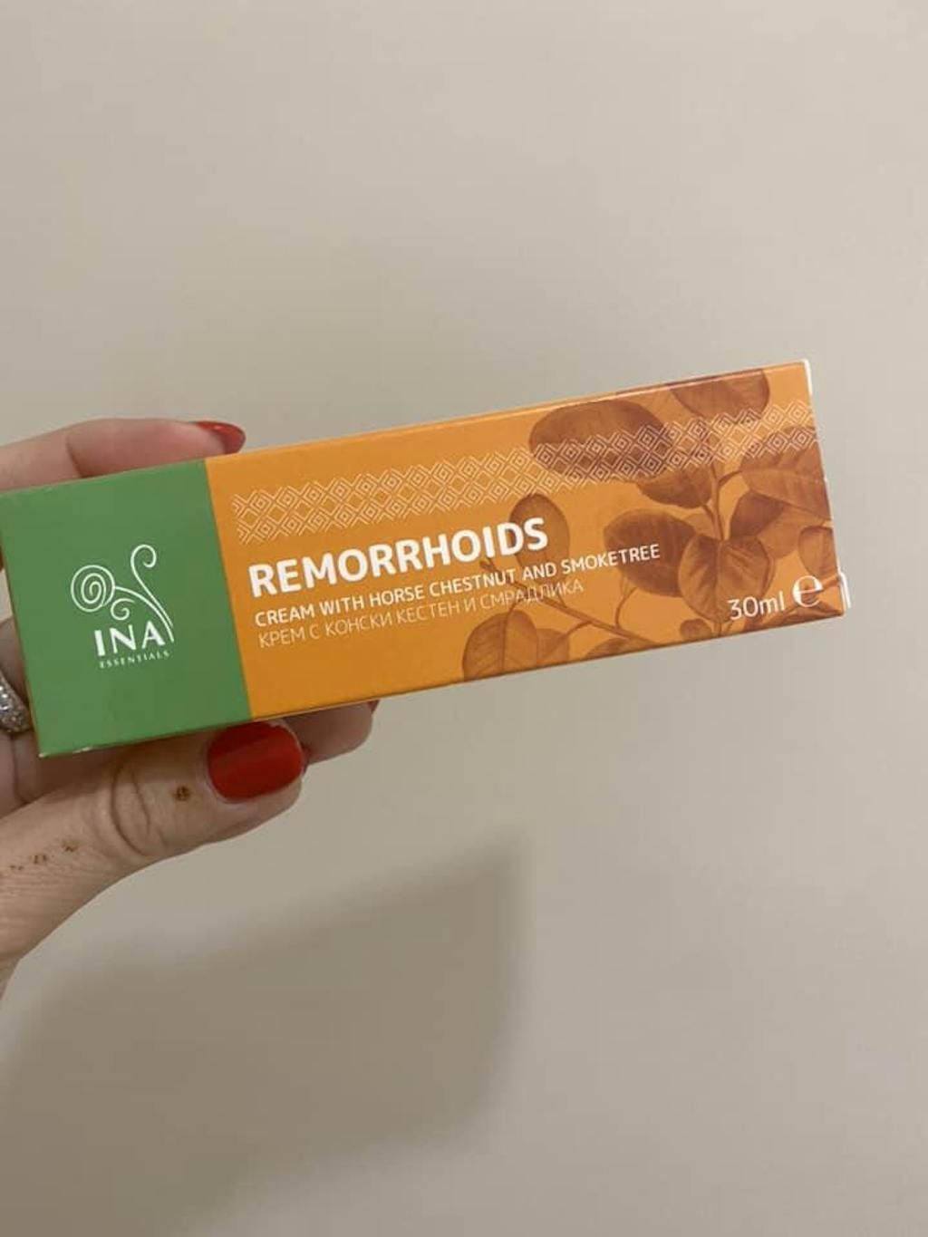 Remorrhoids – divlji kesten i rujevina – 30ml (Krema)