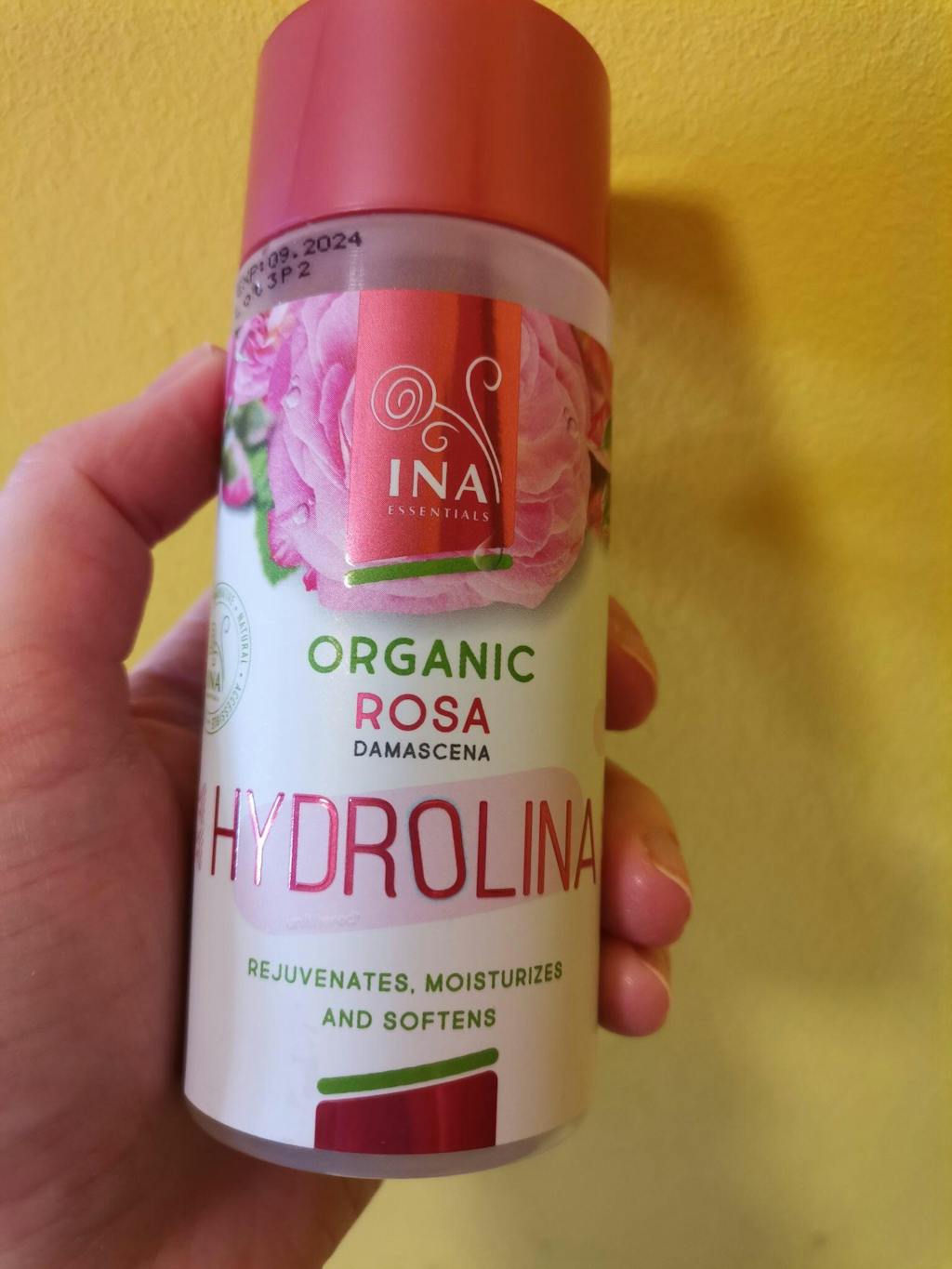 Organiskā Roze ūdens - Hydrolina Sausai ādai