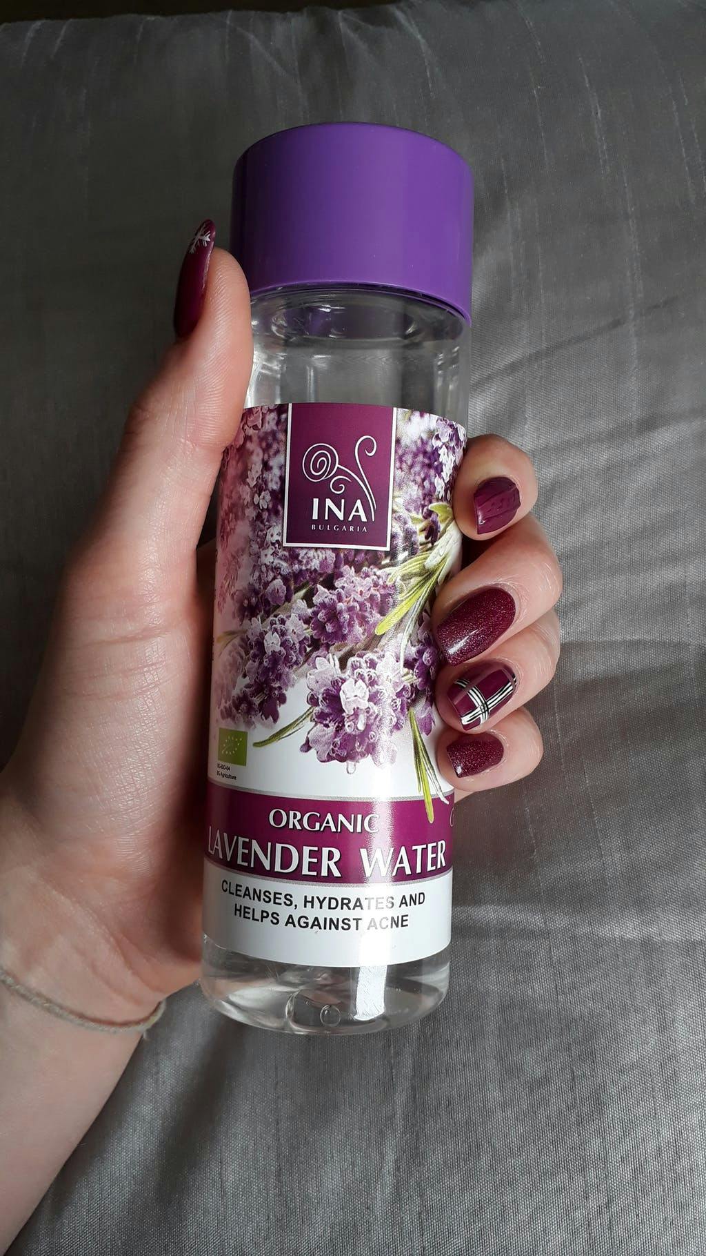 Água de Lavanda Orgânica - Contra Acne e Pele Oleosa (200 ml