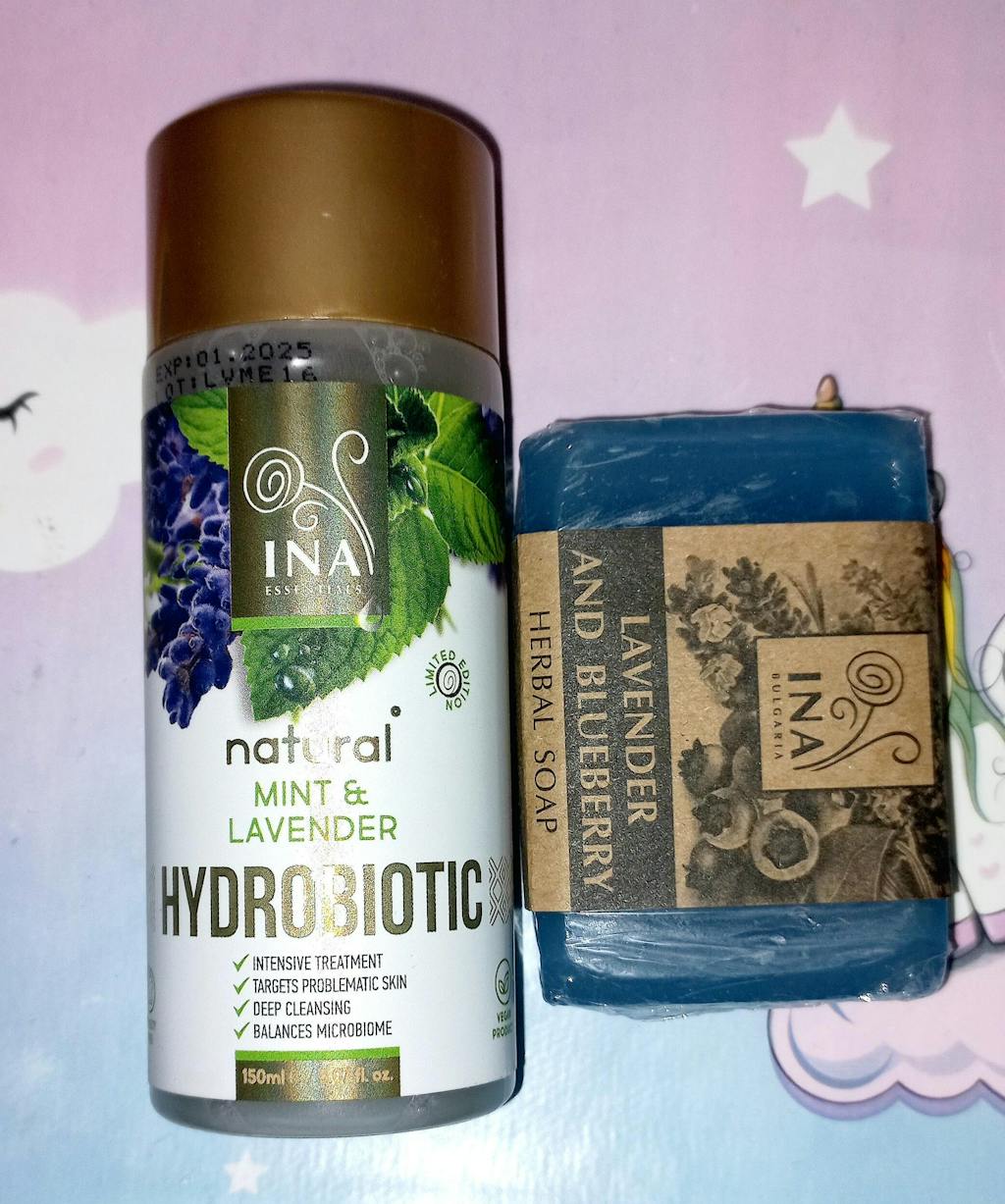 Prirodni biljni sapun sa Lavandom i Borovnicom - za kožu sklonu aknama i flekama