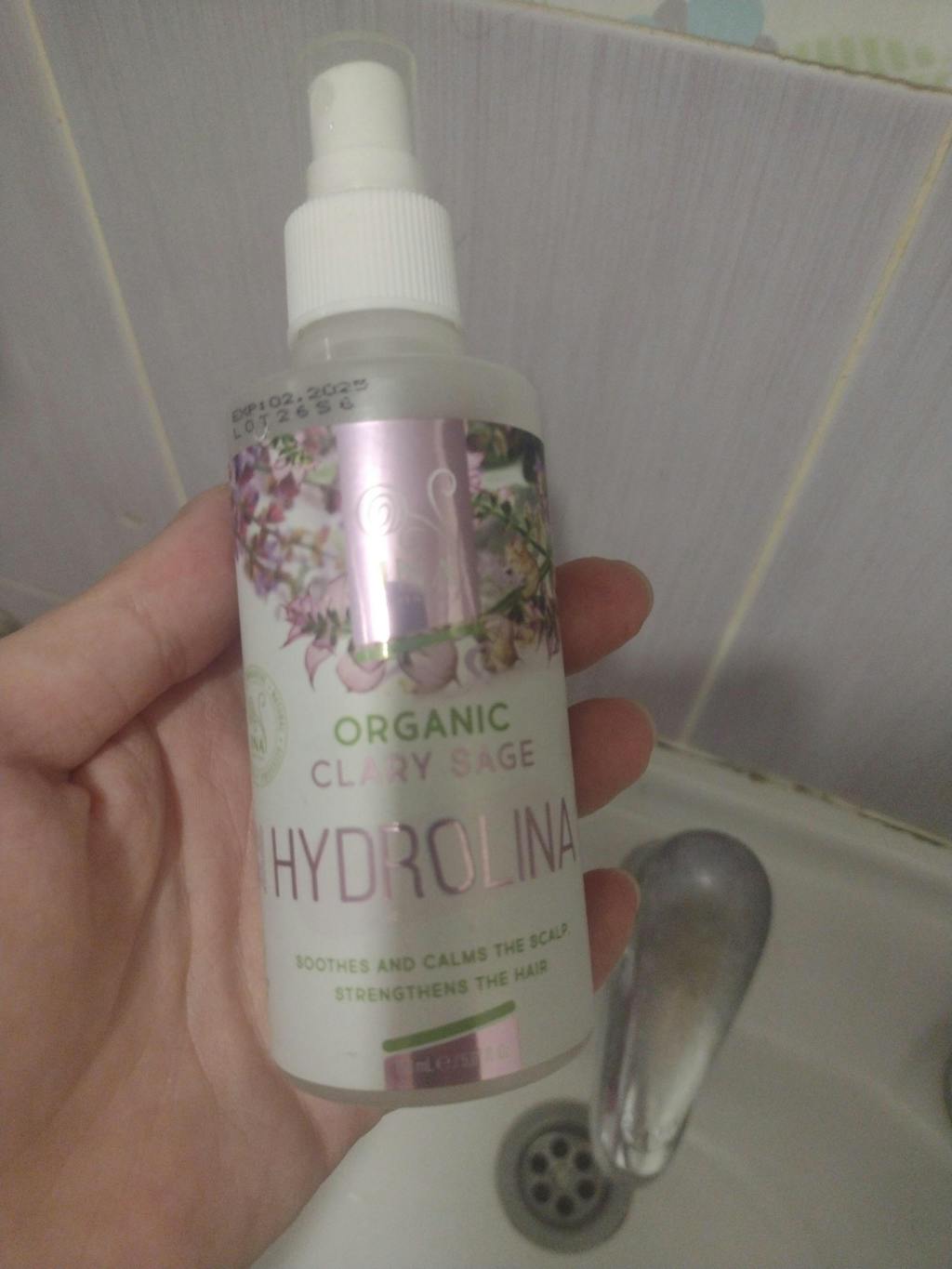 Organska voda od Žalfije (Salvia) - Hydrolina za Perut i Svrab Kože glave