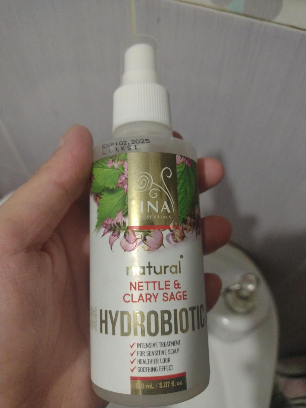 Hydrobiotic - Kopriva i Žalfija - intenzivna nega za Gubitak kose, Perut i Osetljivu kožu glave