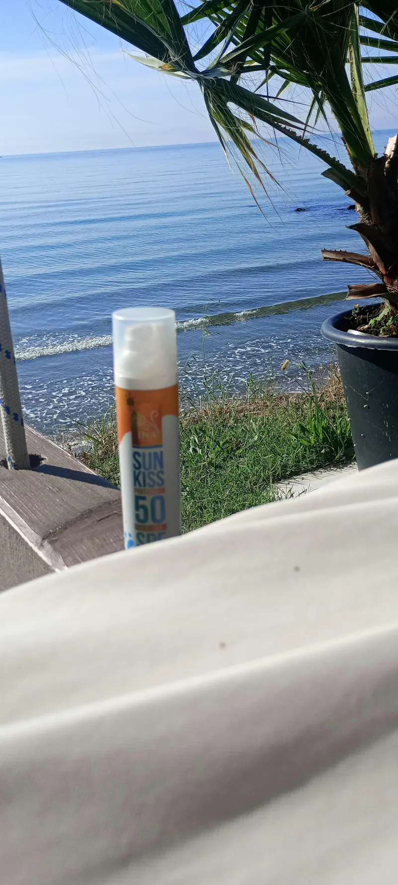 Recension av naturligt solskydd för ansiktet SPF 50 från InaEssentials