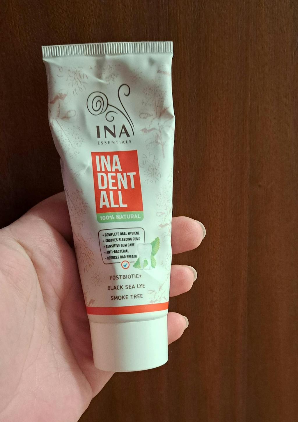 Kúpte si 3 Zubné Pasty Ina Dent-All a Získajte 1 Ústnu Vodu zo Škumpy Vlasatej Zadarmo