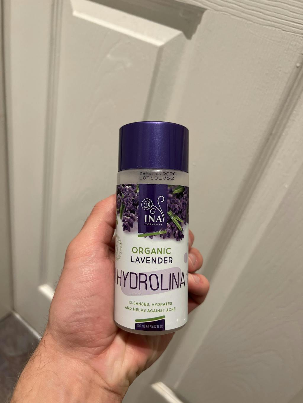 Organic Lavender water - Hydrolina for Acne