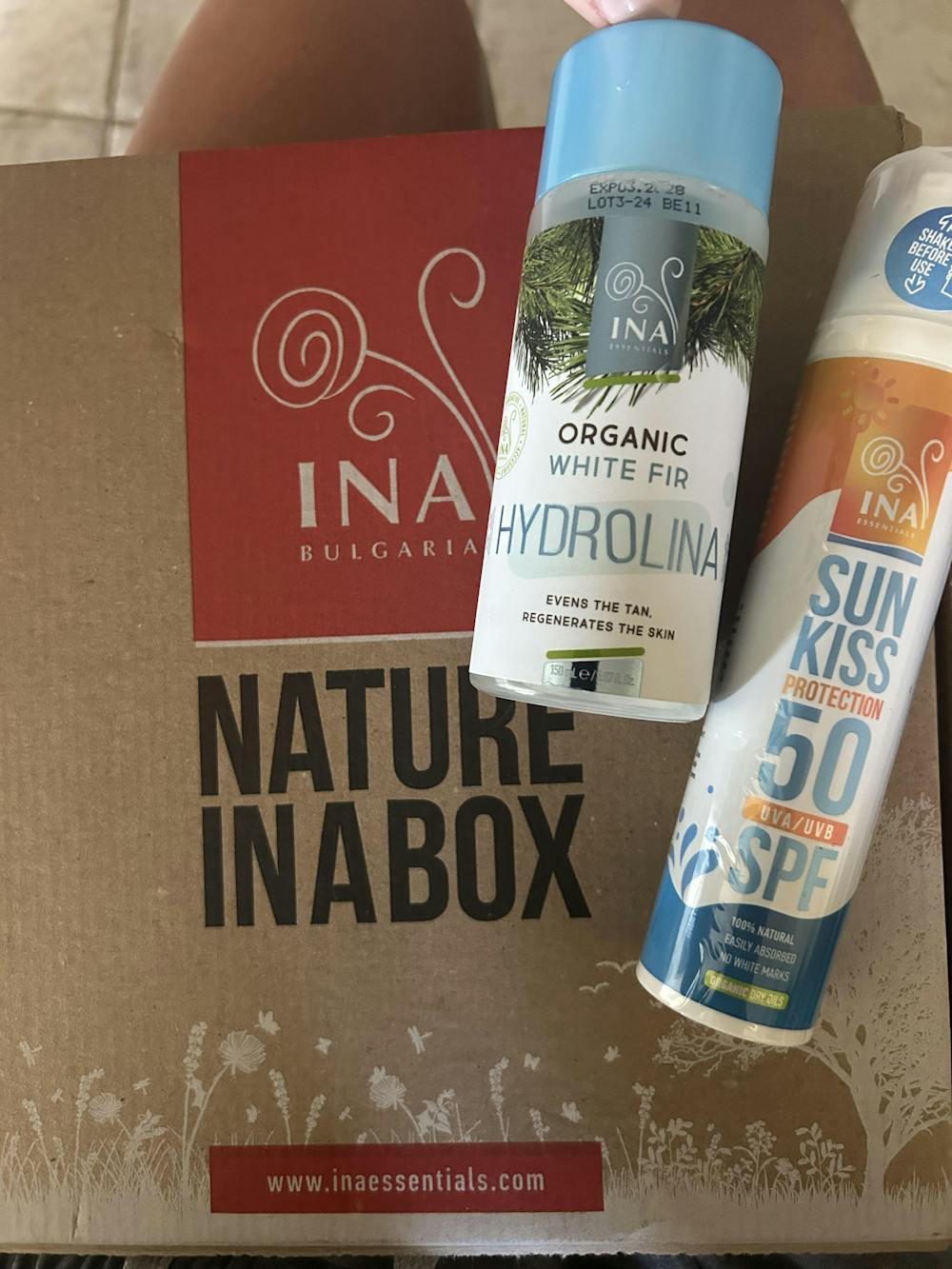 Φυσικό αντηλιακό για πρόσωπο και σώμα με SPF 50 και βιολογική λευκή ελάτη