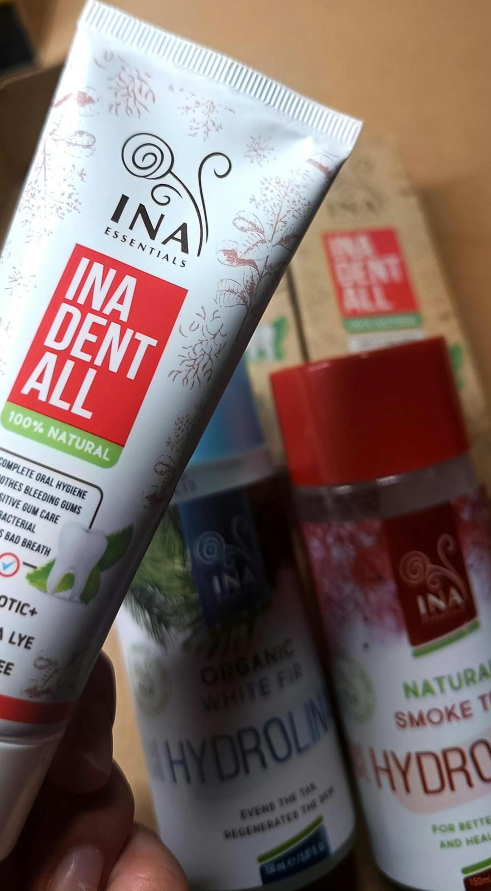 Αγοράστε 3 οδοντόκρεμες Ina Dent-All, Πάρτε 1 στοματικό διάλυμα Χρυσόξυλου  δωρεάν