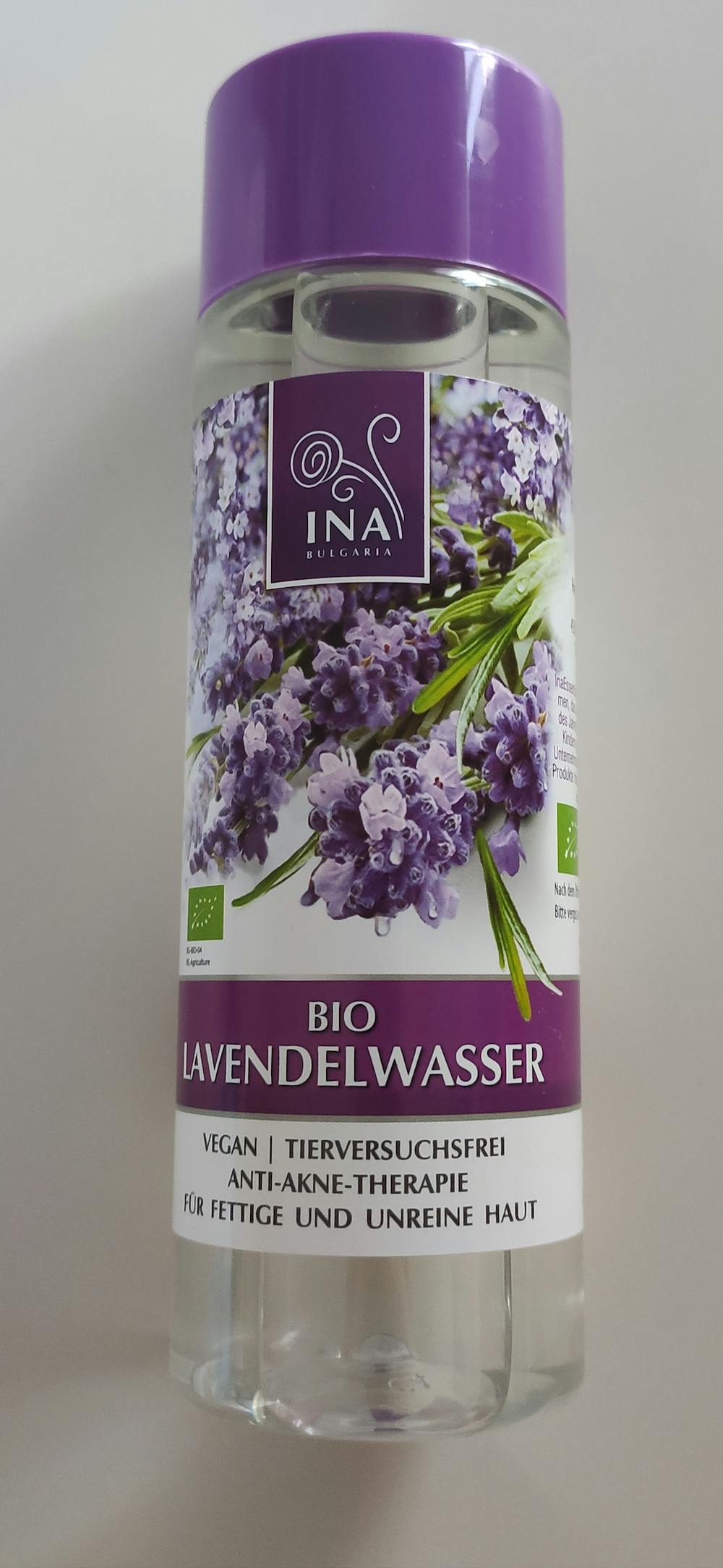 Bio Lavendelwasser für fettige Haut mit Anti-Akne-Effekt (Hydrolat)