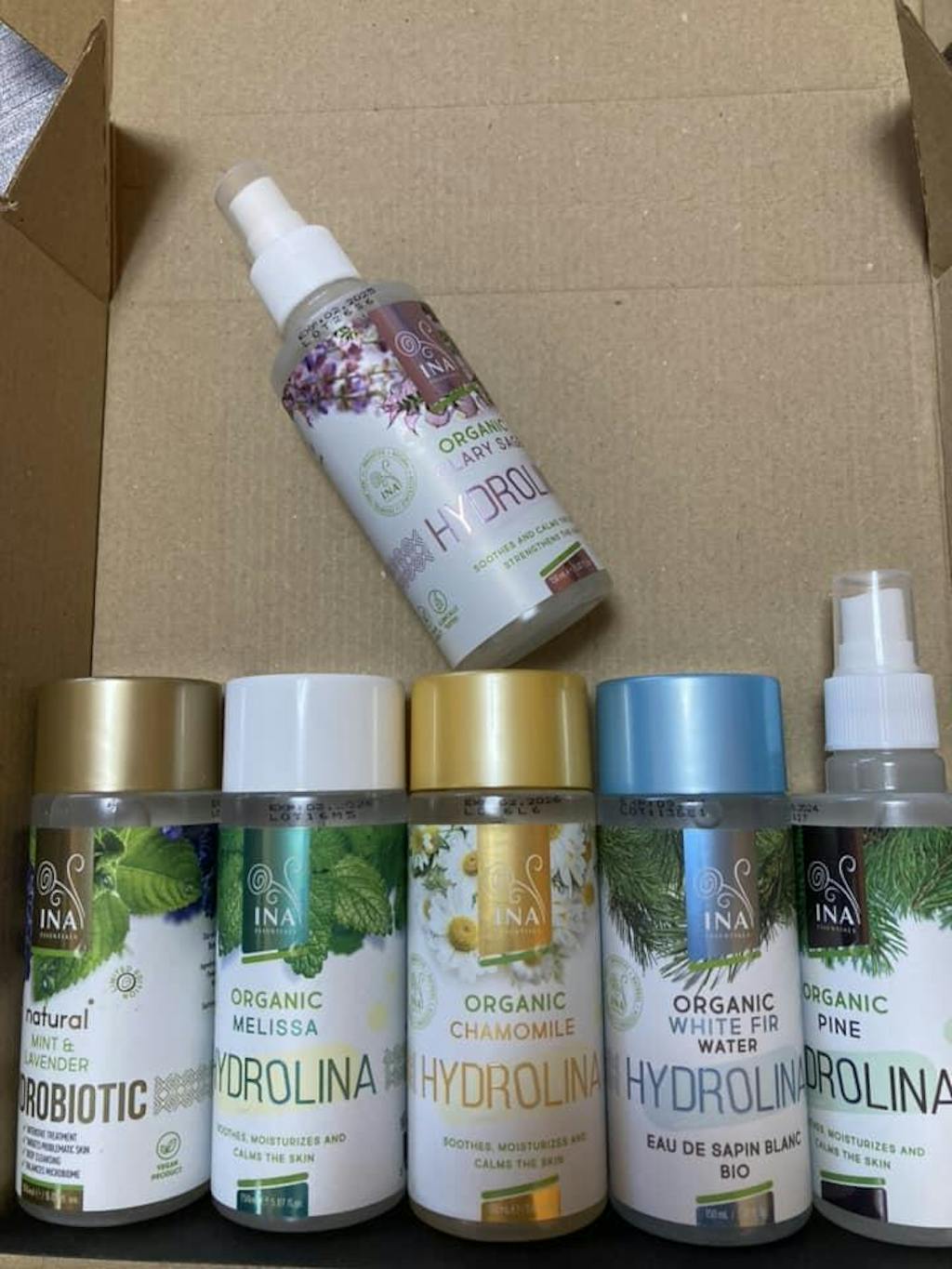 Bio Waldkieferwasser - Hydrolina - Spray für Nagelpilz und stinkende Füße