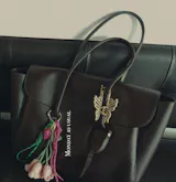 Office Tote - Chocolate Brown