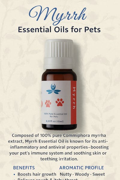 Pet Myrrh Essential Oil