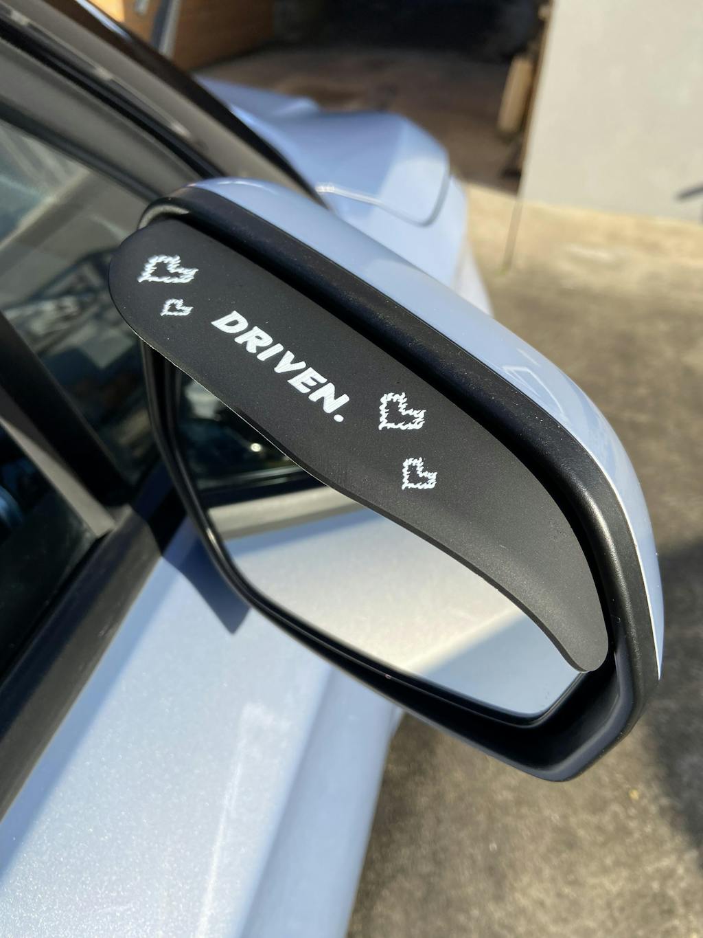 Driven Side Mirror Rain Guards