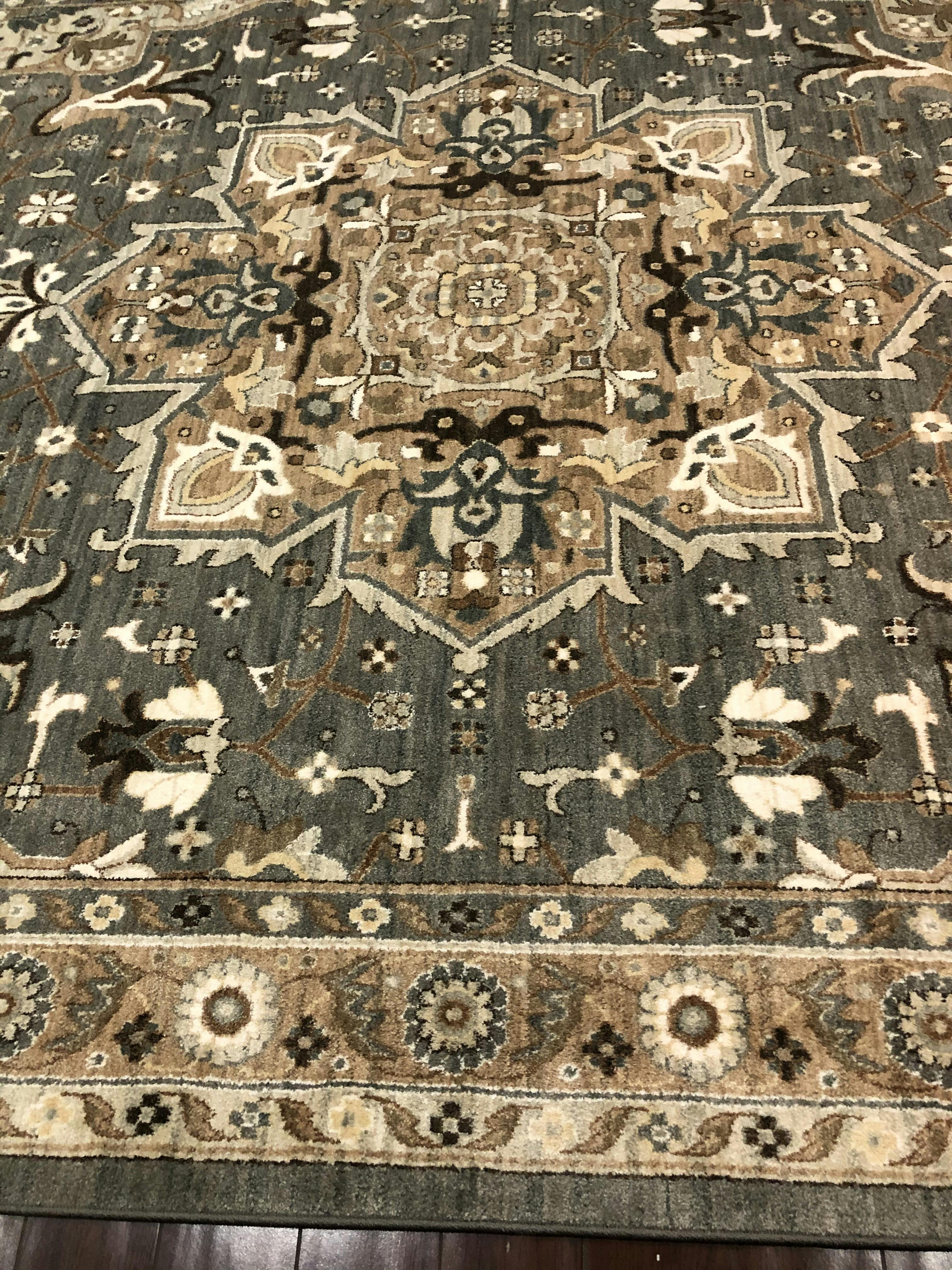 Karastan Euphoria Rhodes Ash Grey Area Rug Incredible Rugs and Decor