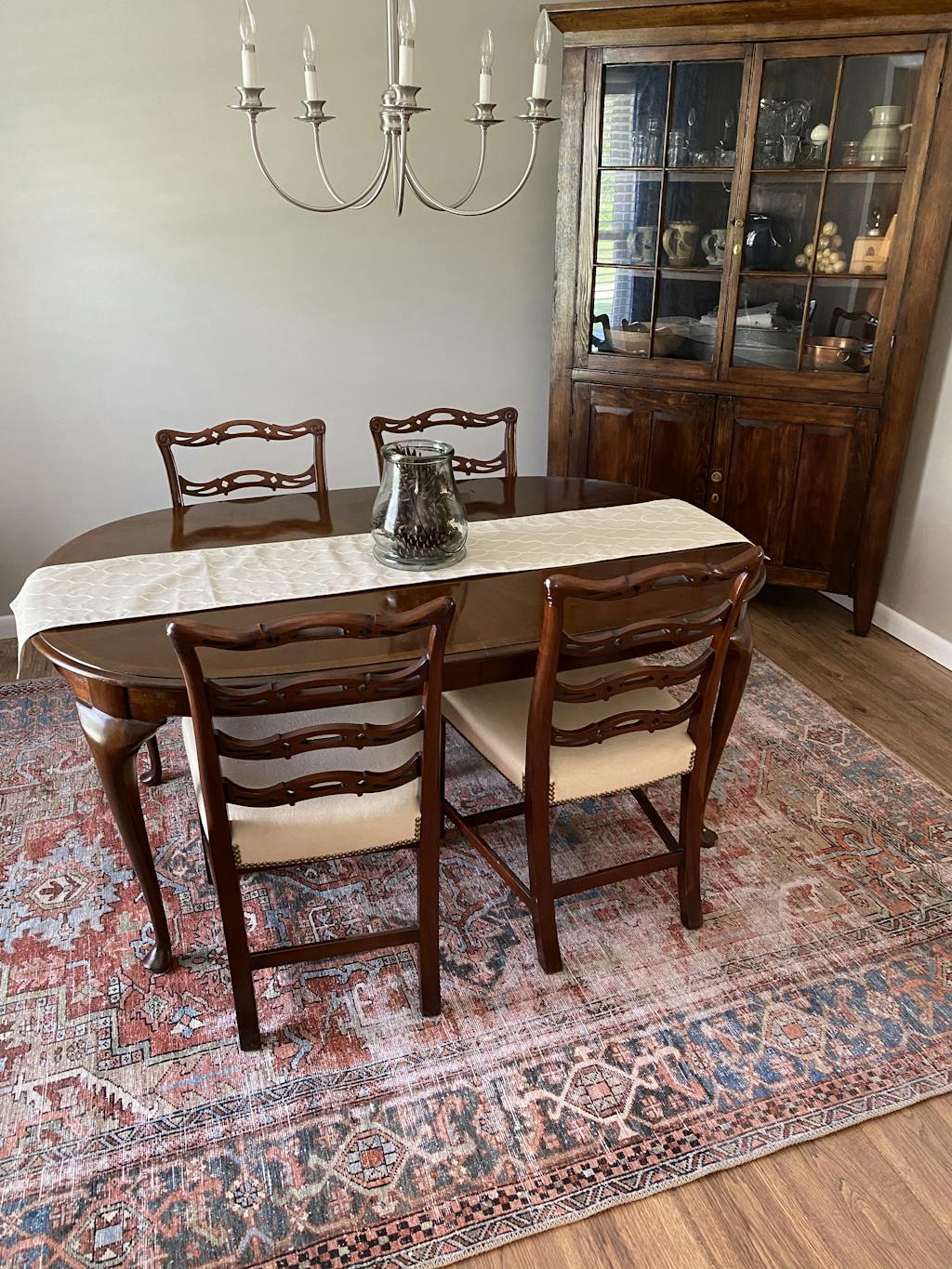 Loloi II Loren LQ15 Terracotta/Sky Area Rug Incredible Rugs and Decor