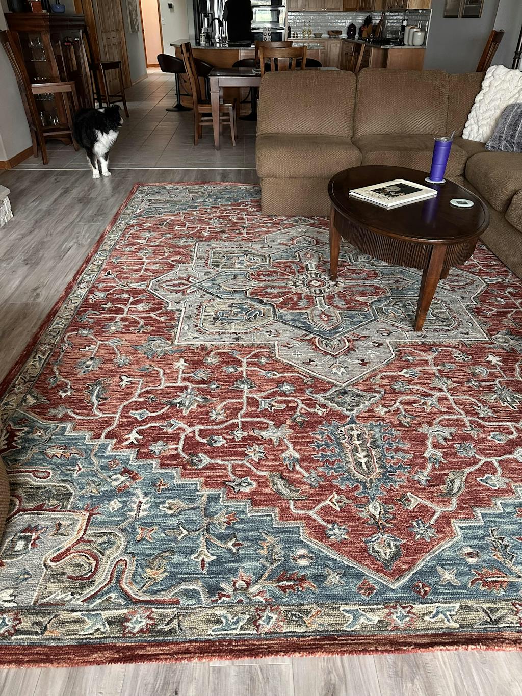 Loloi Victoria VK15 Red/Multi Area Rug Incredible Rugs and Decor