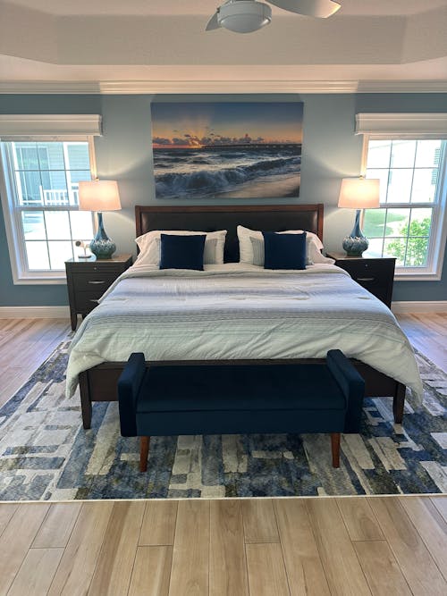 Oriental Weavers Tisdell TIS01 Blue / Green Area Rug