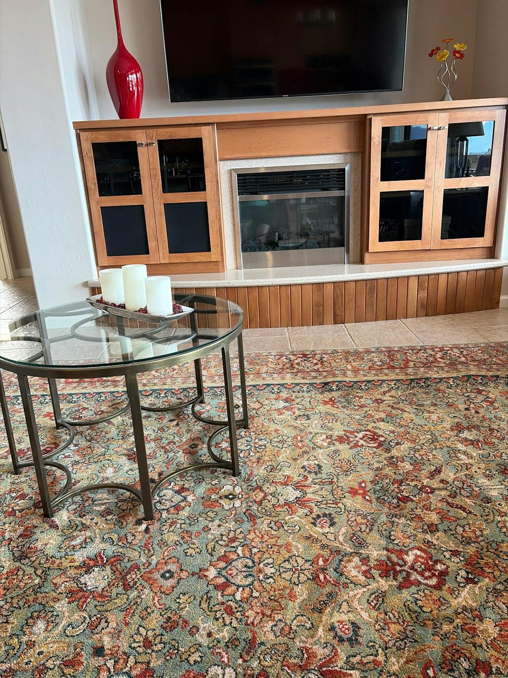 Karastan Spice Market Tigris Aquamarine Area Rug