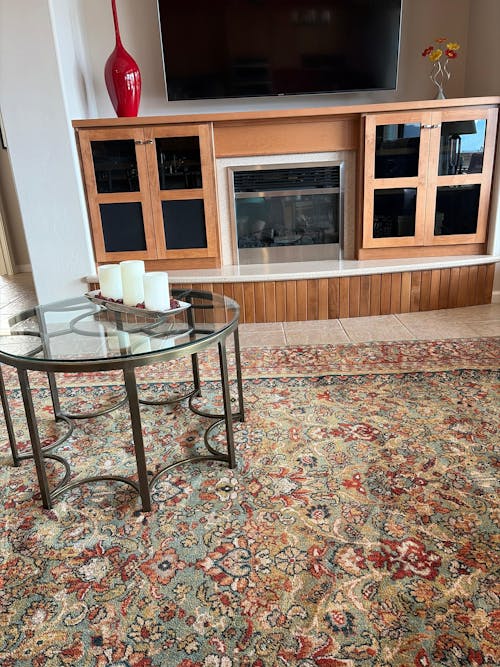 Karastan Spice Market Tigris Aquamarine Area Rug