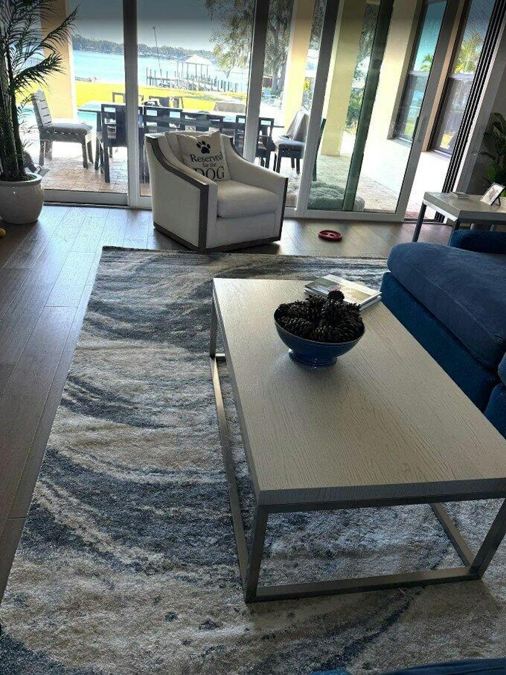 Jaipur Living Ferris Orion FRR07 Blue/Light Gray Area Rug by Vibe