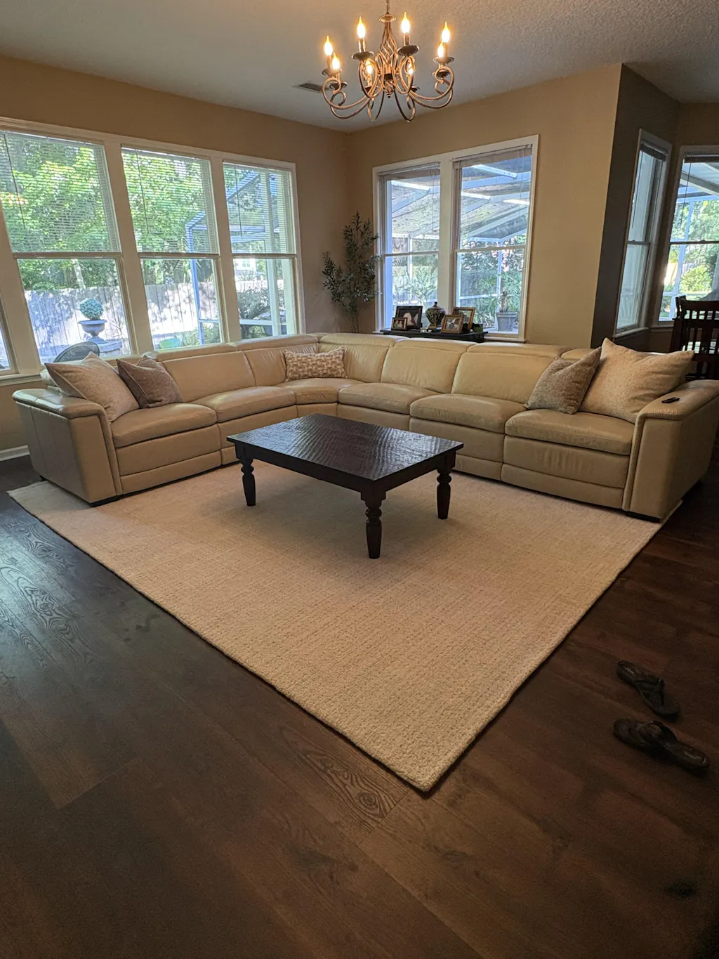 Karastan Forsyth Park Oglethorpe Ivory Sand Area Rug