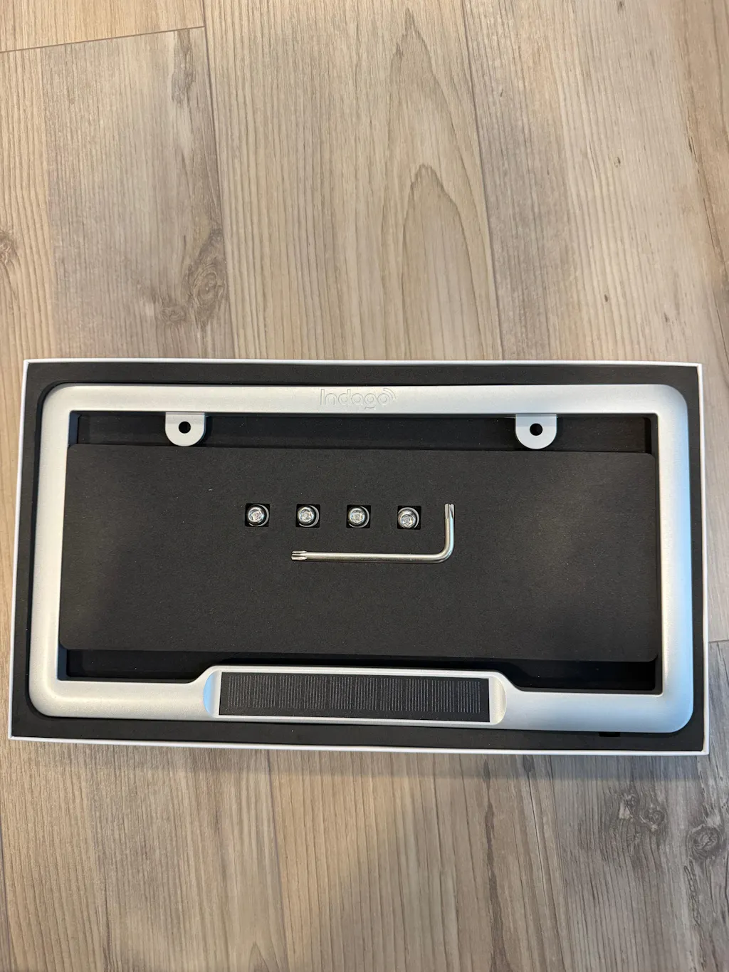 Indago 1.0 Smart License Plate Frame