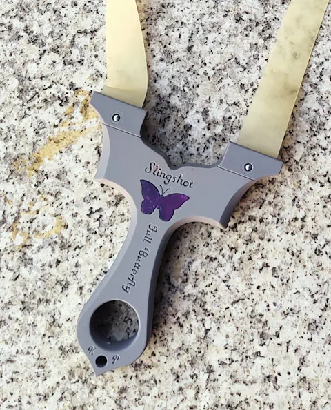 Full Butterfly Resin Slingshot