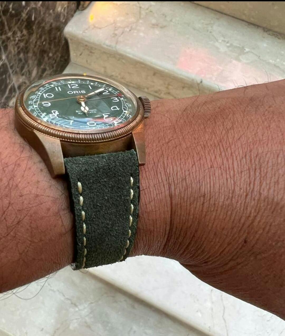 Oris watch strap 20mm Indianleathercraft