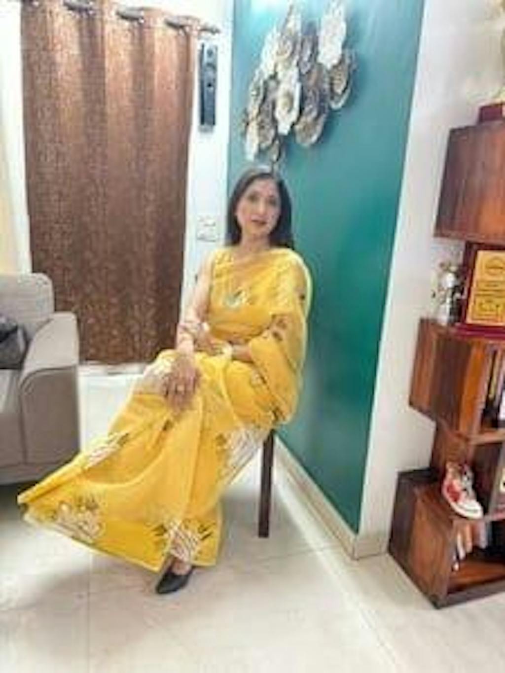 HAZARON KHWAHISEN | Organza | Indidha Saree