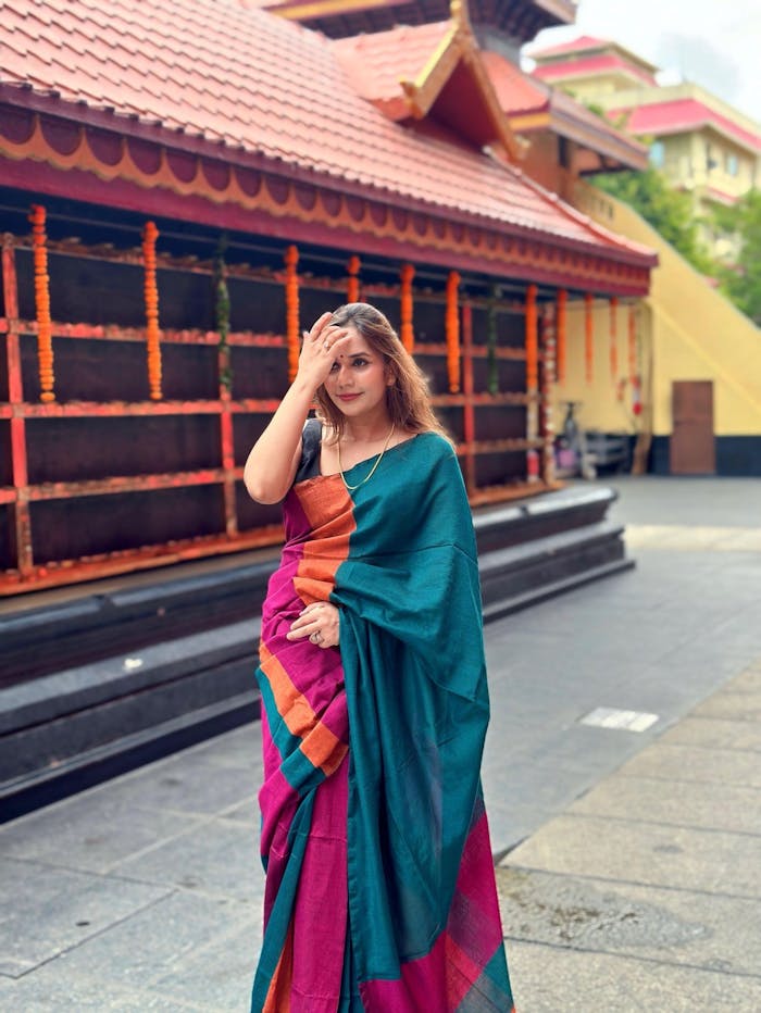 DAWN TO DUST | Cotton | Indidha Saree