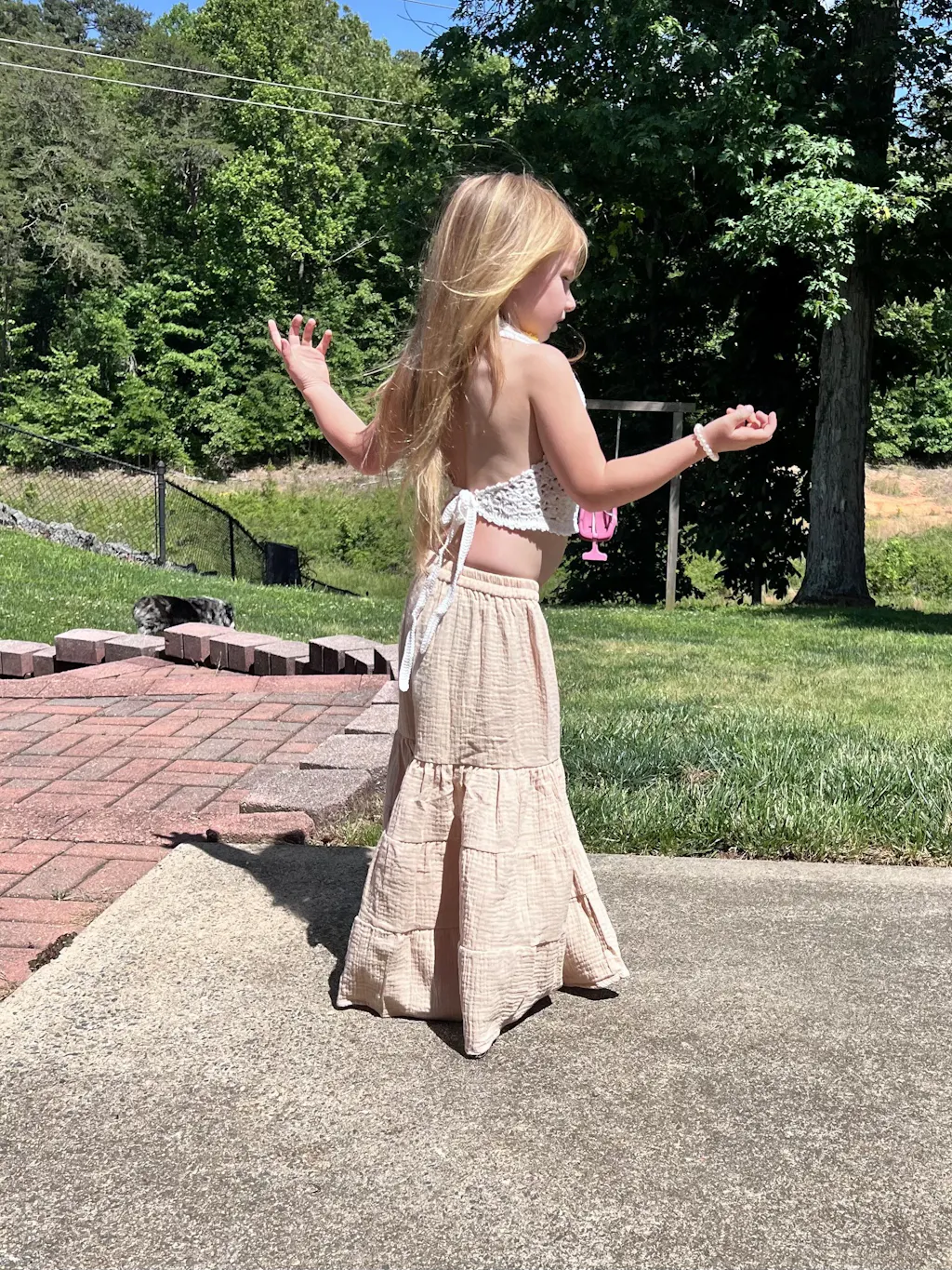 Chloe Halter (ivory)