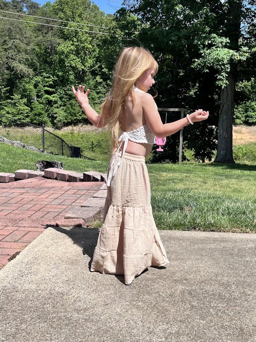 Chloe Halter (ivory)