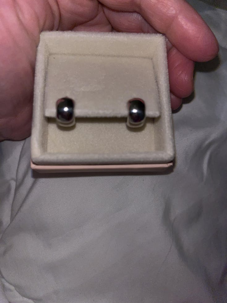 Cercei din argint Bold Mini Hoops