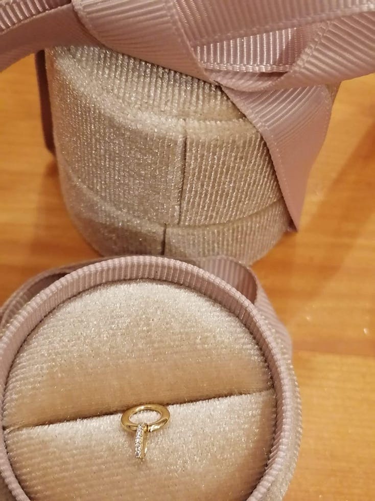 Pandantiv din aur Eternal Circle