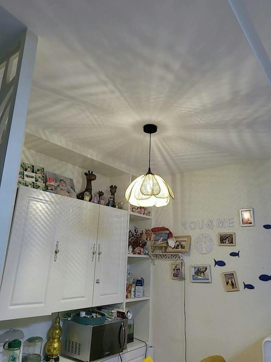 Cefalu Extra Large Petal Rattan Pendant Light