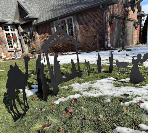 Christmas Nativity Yard Stakes