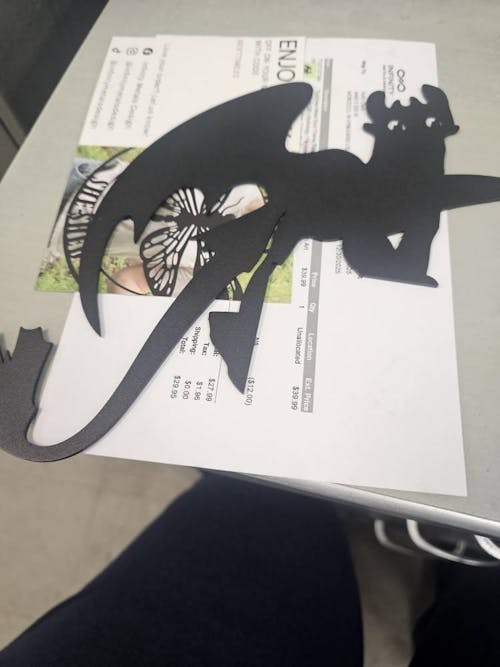 Toothless Door Topper