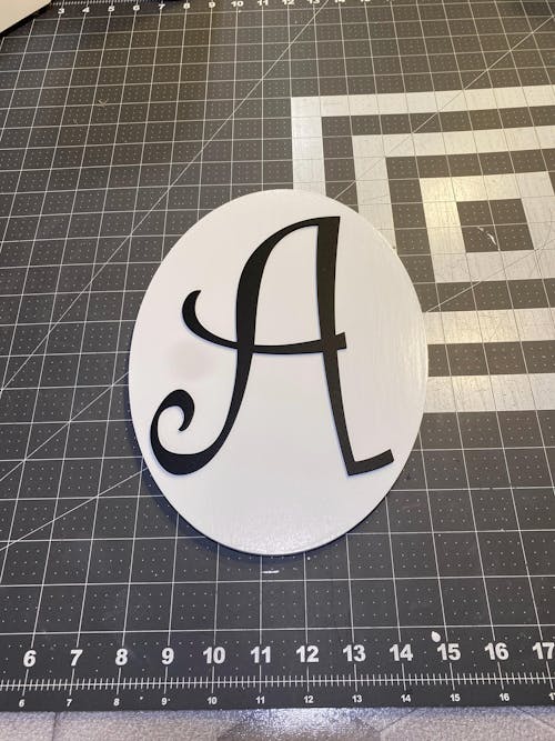 Custom Swirly Letters