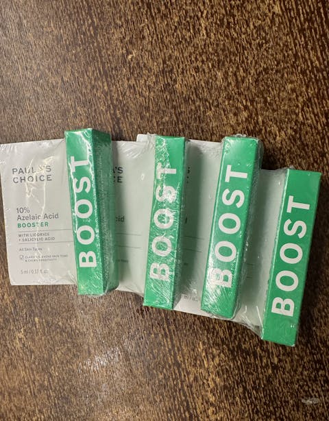 Paula's Choice BOOST 10% Azelaic Acid Booster Cream Gel, Licorice Extract & Salicylic Acid, Oil-Free Skin Brightening Serum, 0.17 Ounce - Travel Size