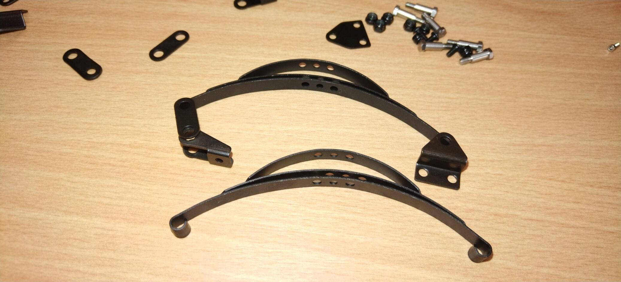 Front Leaf Spring For 1/12 Soviet ZIS Truck & 1/14 Tamiya Tractor