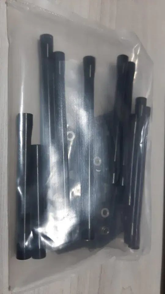 ＧＸＲ＋Ｐ１０　２８－３００ＫＩＴ INJORA 10Pcs/Set 313mm Aluminum Links Set Plastic Rod Ends for Axial S