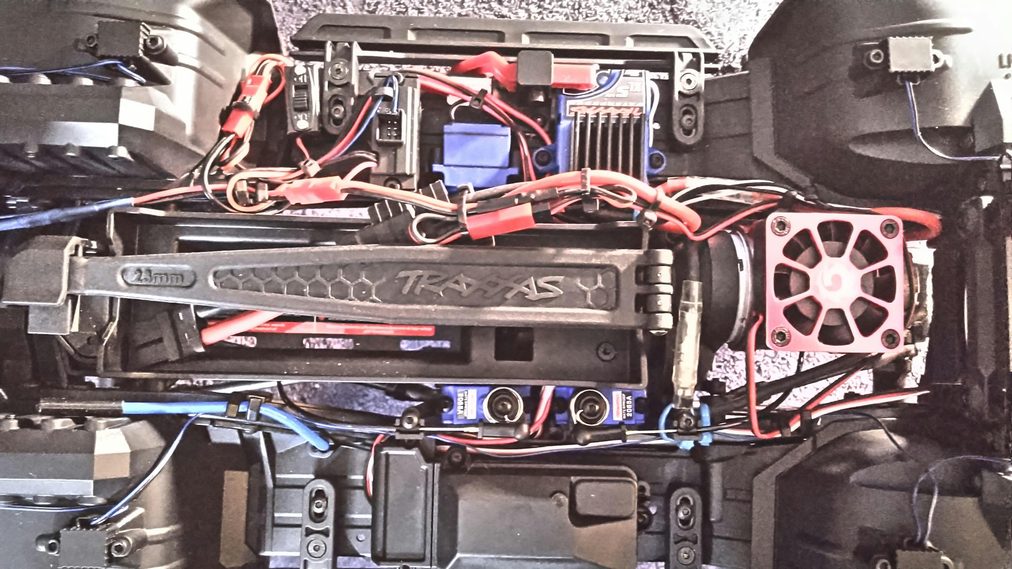 INJORA ESC Easy Start Trigger Power Switch for Traxxas TRX-4