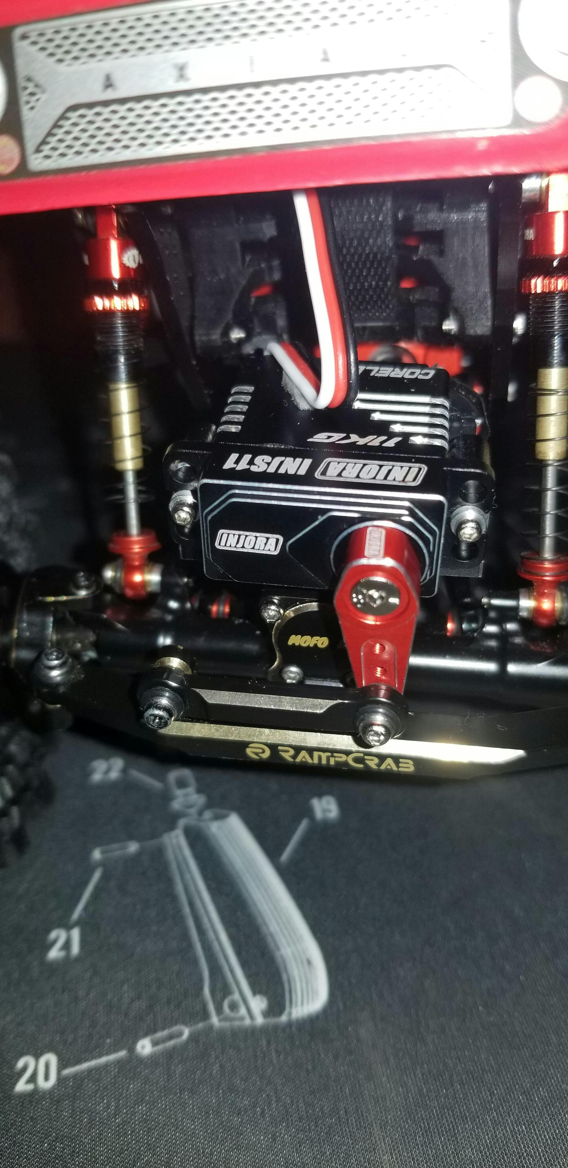 INJORA 11KG Coreless High Torque Micro Servo for 1/24 SCX24 AX24 (INJS