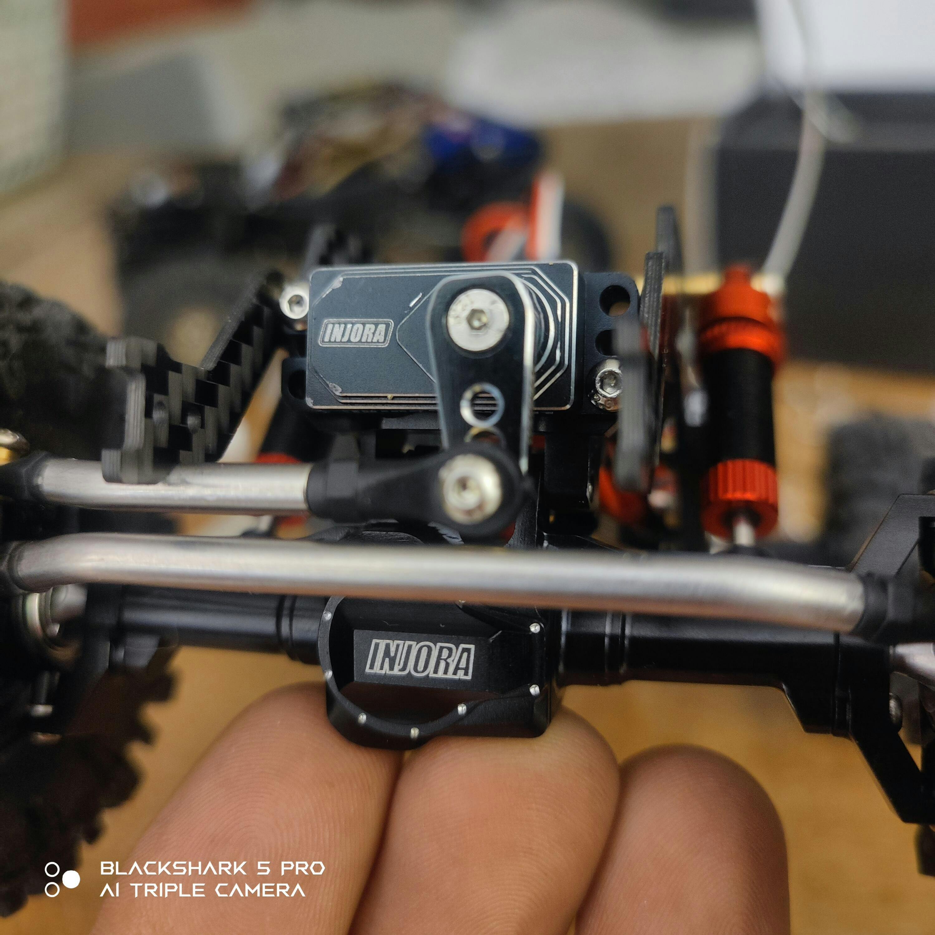 INJORA +4mm Aluminum Axles for 1/18 TRX4M