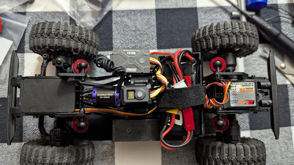 アイドル RT-76304 INJORA Purple Viper 1721 Brushless Motor for 1/18 TRX4M Ascent-18