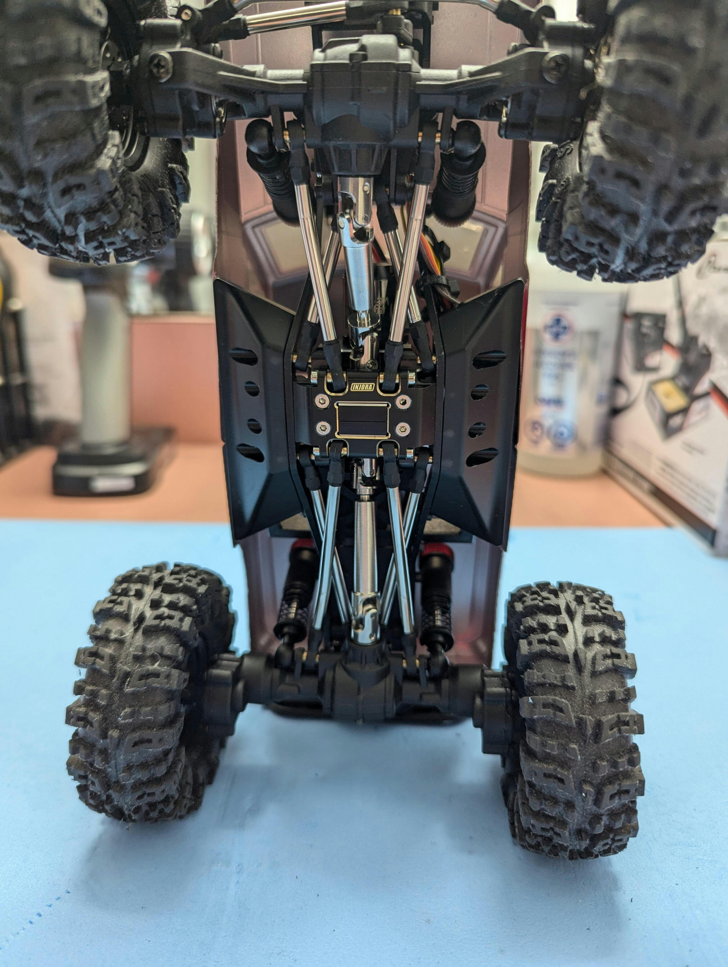 INJORA Stainless Steel High Clearance Links for 1/18 Redcat Ascent-18