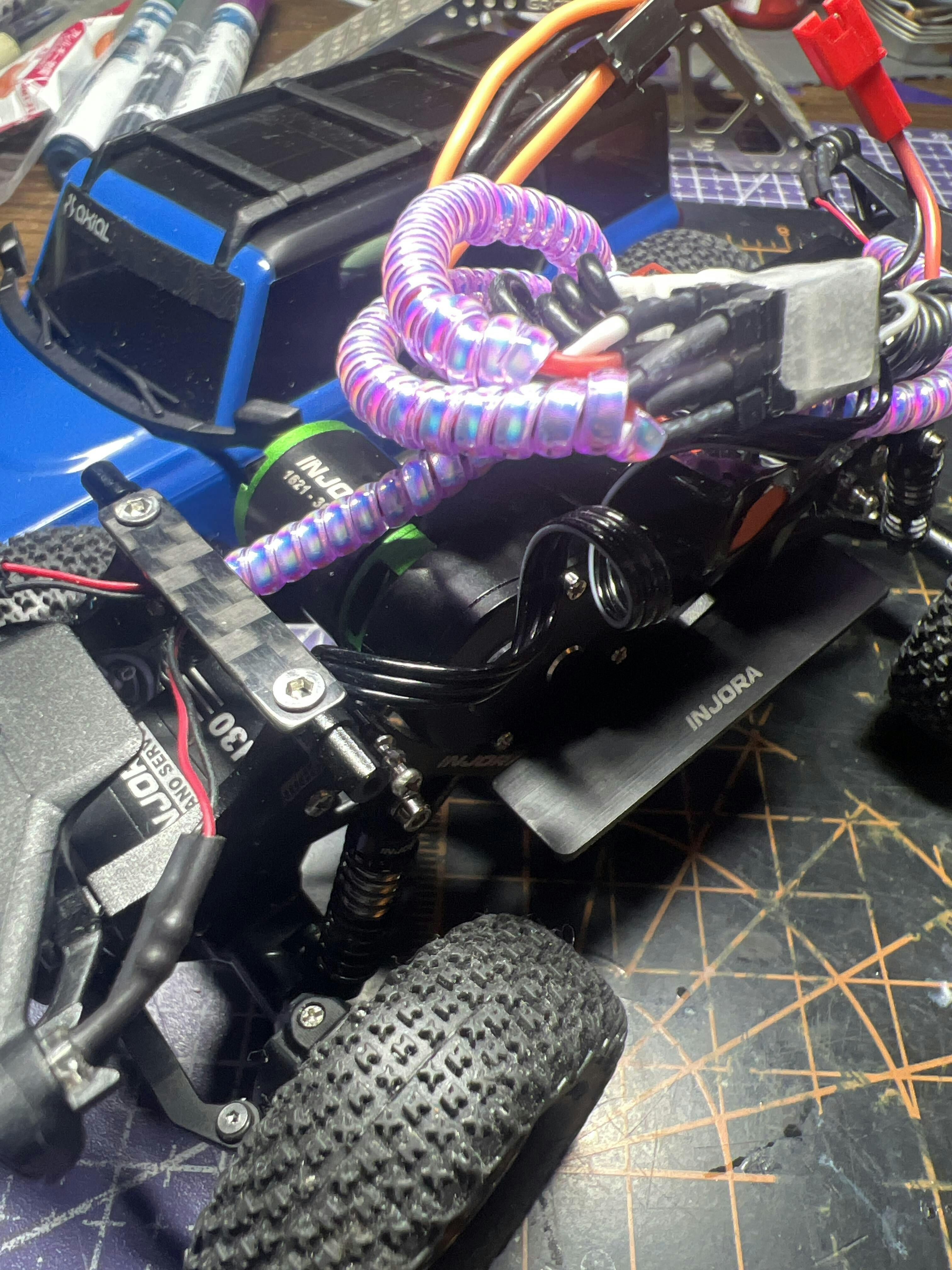 INJORA LCG Aluminum Chassis Kit for 1/30 SCX30